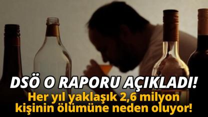 DSÖ: Alkol yılda 2,6 milyon can alıyor