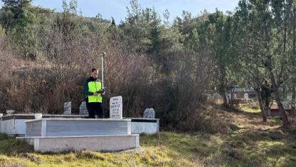 Durağan’da mezarlıklar haritalandırılıyor