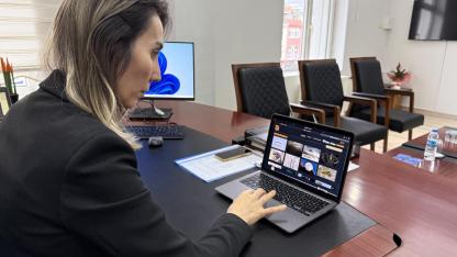 Gerze Kaymakamı Büyüker, AA'nın "Yılın Kareleri" oylamasına katıldı