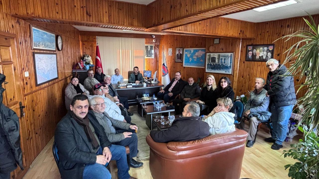 İYİ Parti Sinop İl Teşkilatından esnaf odalarına ziyaret