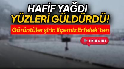 Kar yeniden yüzünü gösterdi