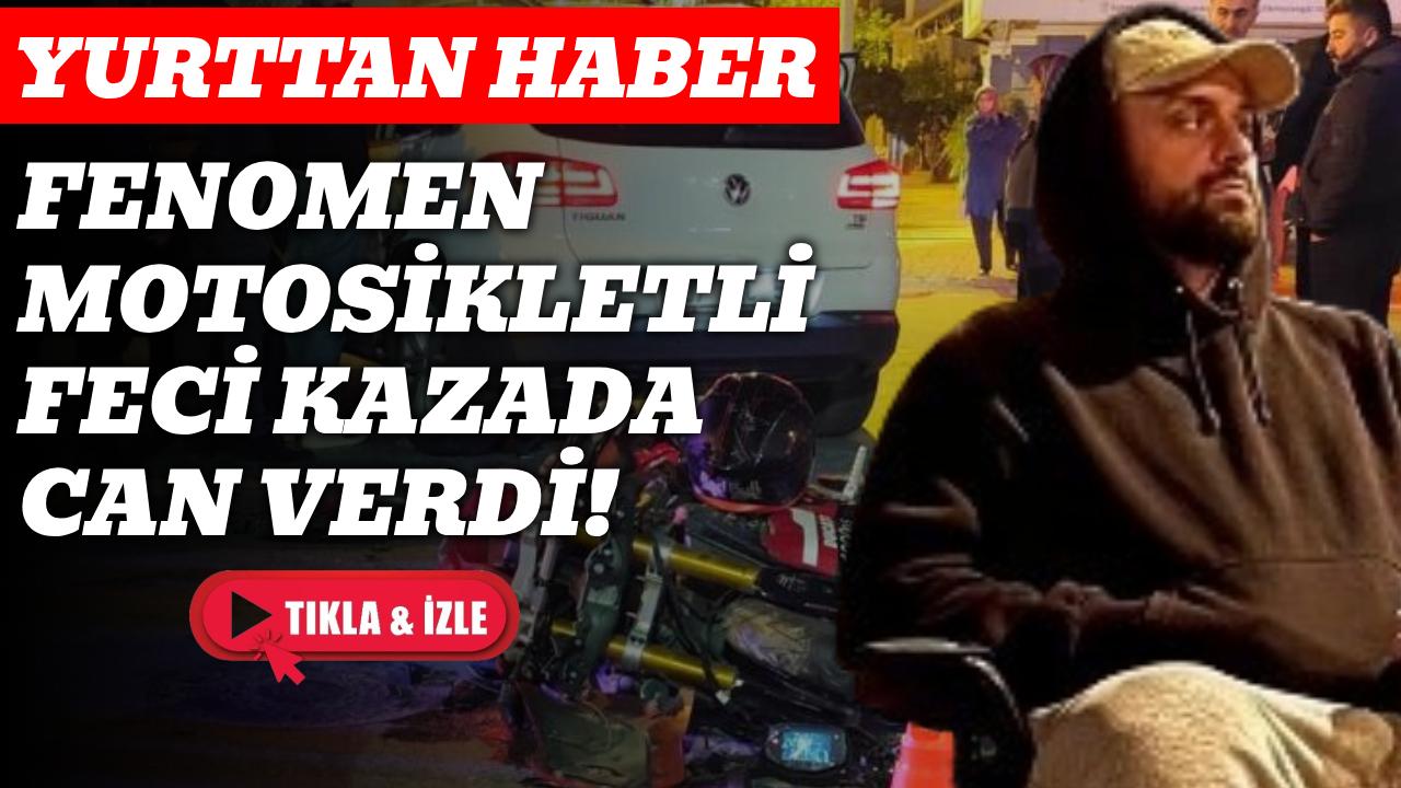 Kaskını sevgilisine veren fenomen kazada öldü