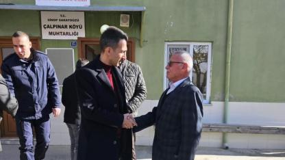 Kaymakam Ünal, köyleri ziyaret etti