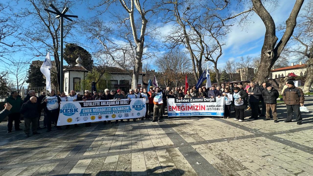 KESK: “Geçinemiyoruz, insanca yaşam istiyoruz”