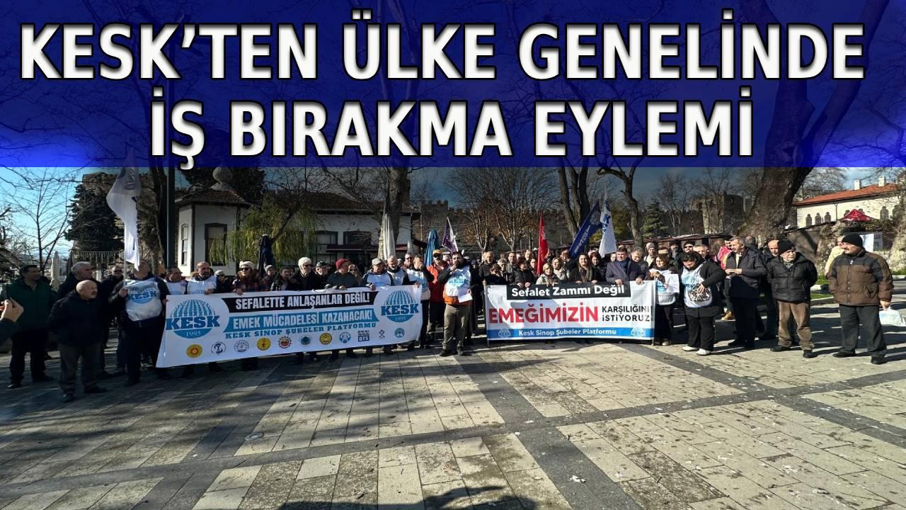KESK: “Geçinemiyoruz, insanca yaşam istiyoruz”