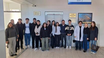 Lise öğrencileri üniversite ortamını yerinde gördü