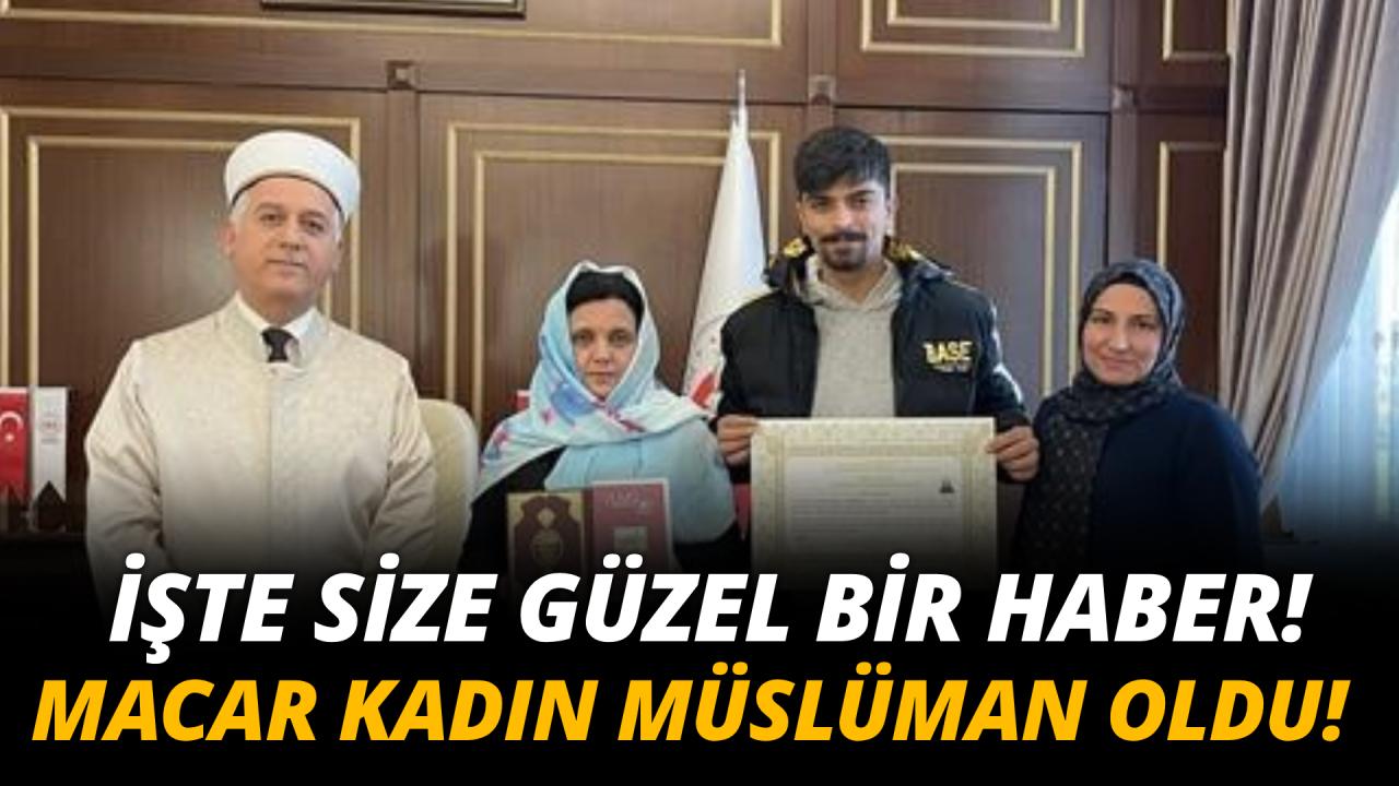 Macar kadın Kur’an-ı Kerim’den etkilenerek Müslüman oldu