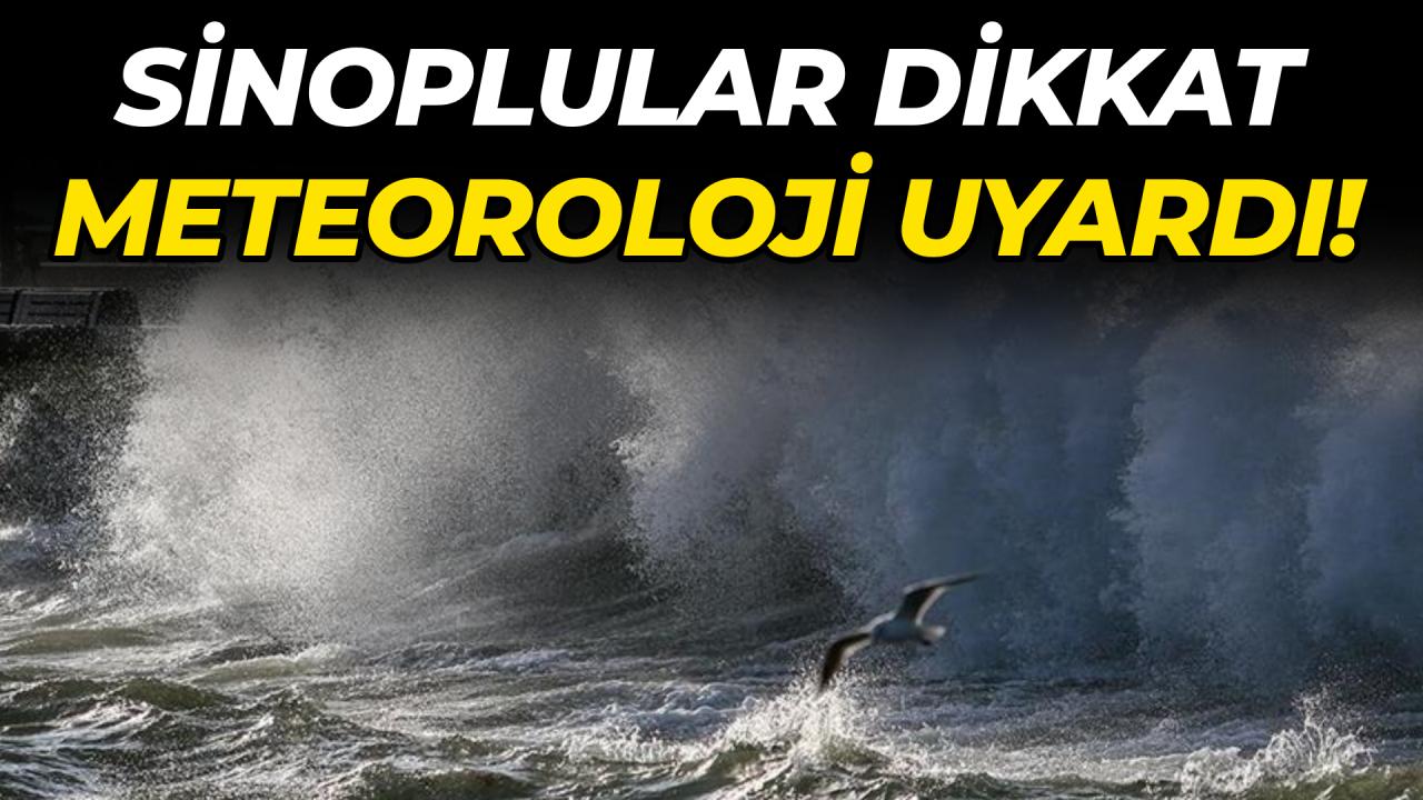 Meteorolojiden denizlerde fırtına uyarısı