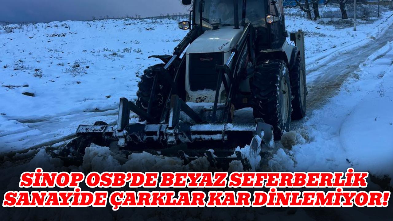 OSB ekipleri kışa teslim olmuyor