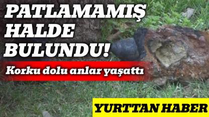 Parkta bulunan askeri mühimmat ekipleri harekete geçirdi