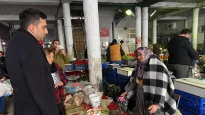 CHP’den esnaf ziyareti