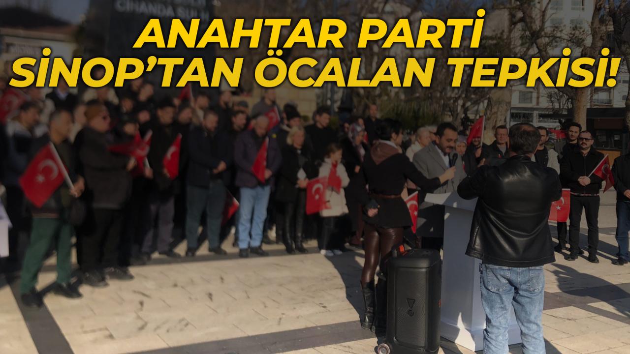 Anahtar Parti Sinop’tan Öcalan tepkisi