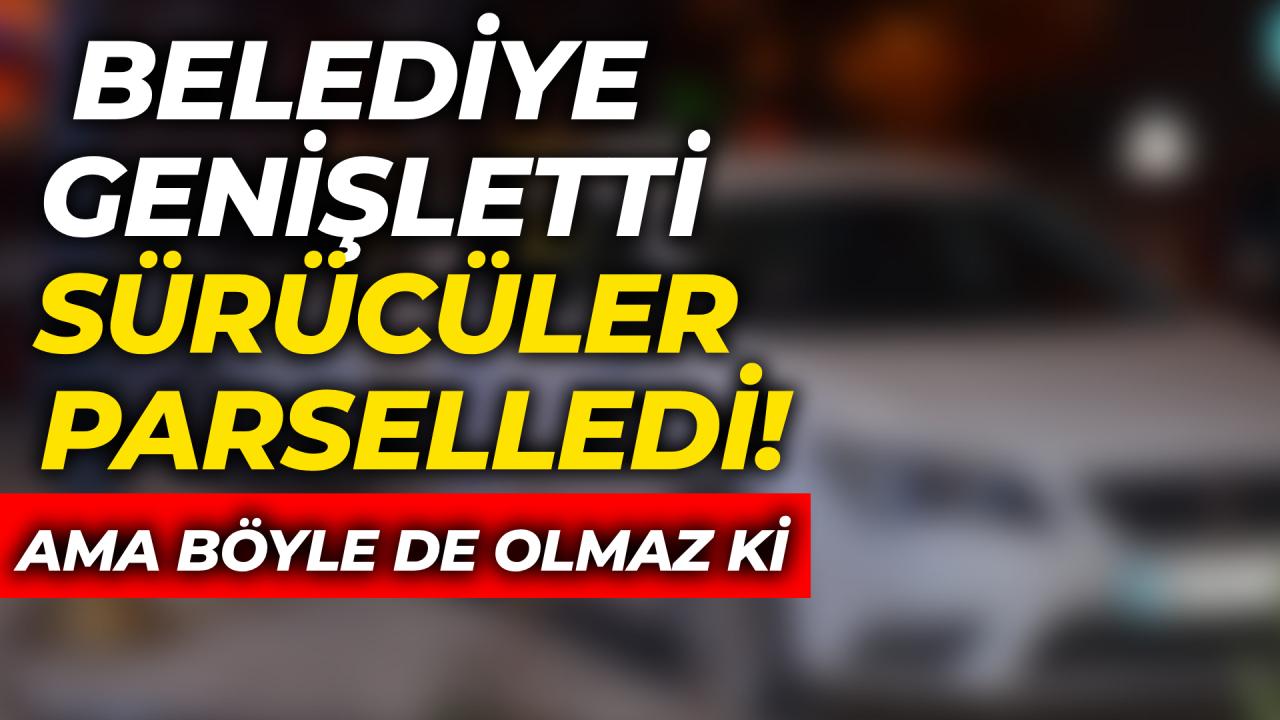 Genişletilen alan otoparka döndü