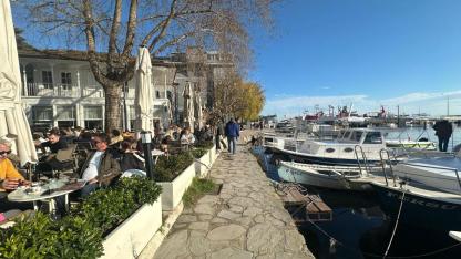 Sinop’ta güneşli hava sevindirdi
