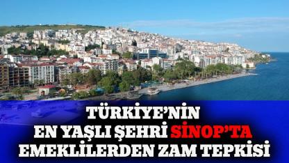 Sinop’ta emeklilerden maaş tepkisi
