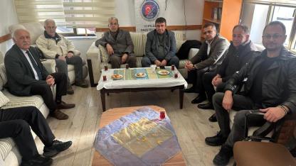 CHP Sinop teşkilatı ve Emekli Sen’den basına 10 Ocak ziyareti