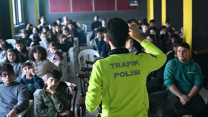 Sinop’ta öğrencilere trafik güvenliği eğitimi verildi