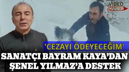 Sinoplu Sanatçı Bayram Kaya’dan yaban domuzu olayına destek