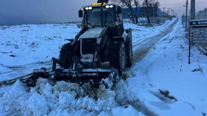 OSB ekipleri kışa teslim olmuyor