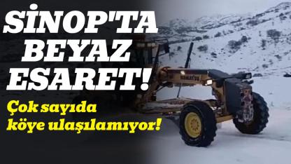 Valilik rakamları paylaştı: Sinop’ta karla amansız mücadele