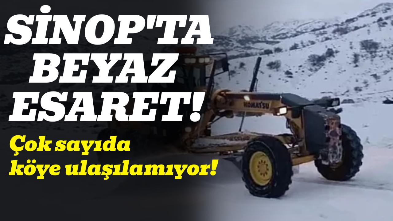 Valilik rakamları paylaştı: Sinop’ta karla amansız mücadele