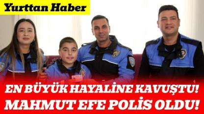 Polis olma hayali, bir günlüğüne bile olsa gerçeğe dönüştü