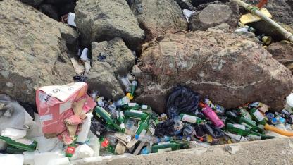 Sinop’a yakışmayan manzara