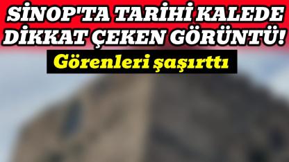 Sinop Kalesi’nde bayrak direği boş kaldı