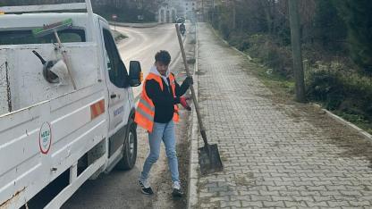 Sinop’ta temizlik çalışmaları sürüyor