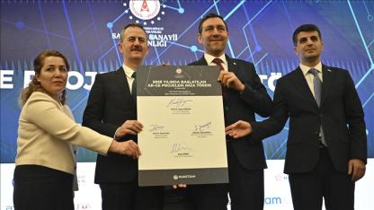 Savunma sanayisinde 14 yeni ARGE projesinin imza töreni yapıldı