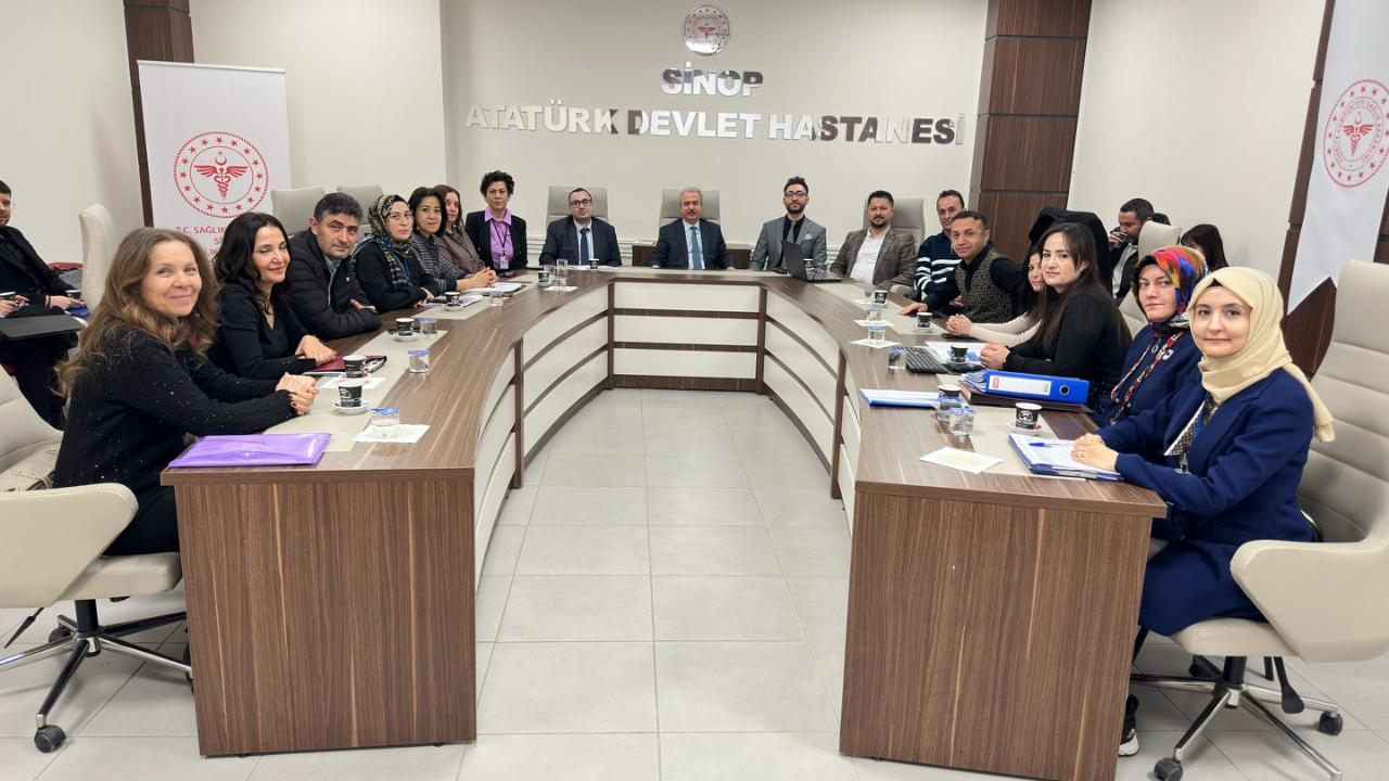 Sinop Atatürk Devlet Hastanesi SDS değerlendirmesinden geçti