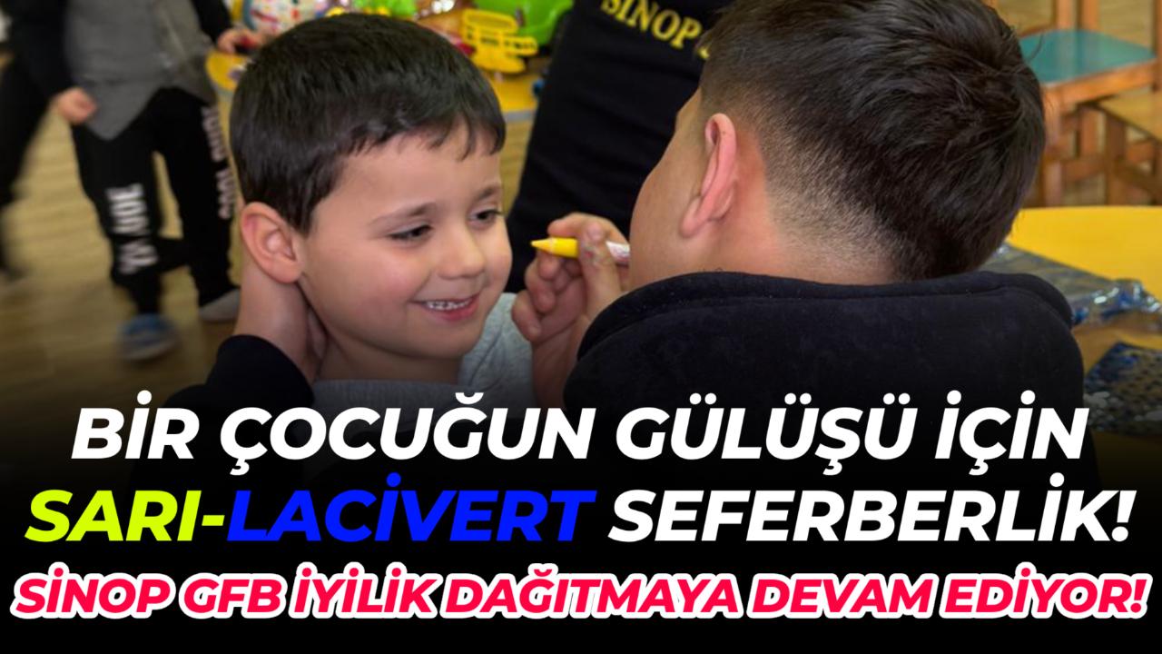 Sinop GFB’den anlamlı proje: Bektaşağa’da minik yüreklere dokundular