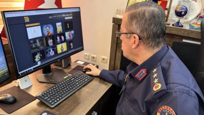 Sinop İl Jandarma Komutanı Başaklıgil, Yılın Karelerini oyladı