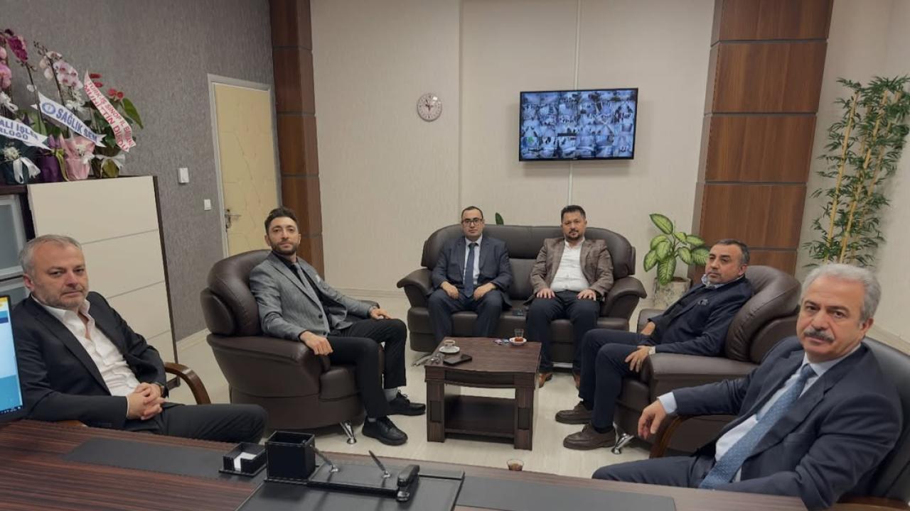 Sinop İl Sağlık Müdürü’nden yeni başhekime ziyaret