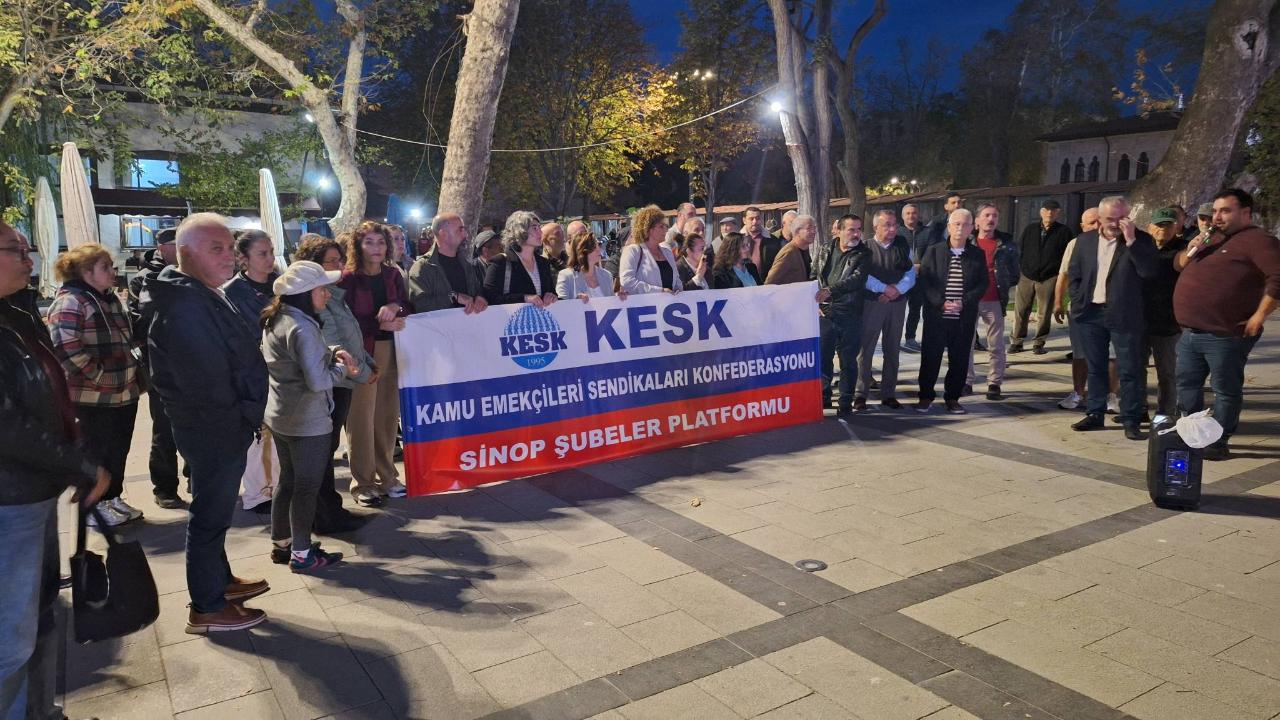 Sinop KESK’ten basın özgürlüğü vurgusu