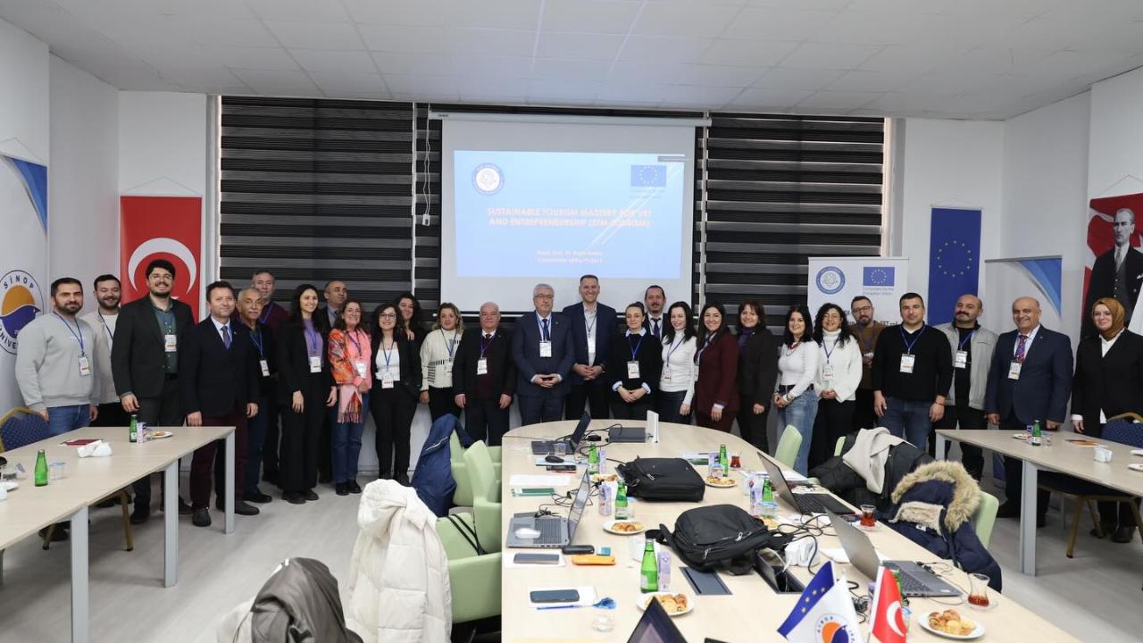 Sinop Üniversitesi’nde Uluslararası Turizm projesi hayata geçti