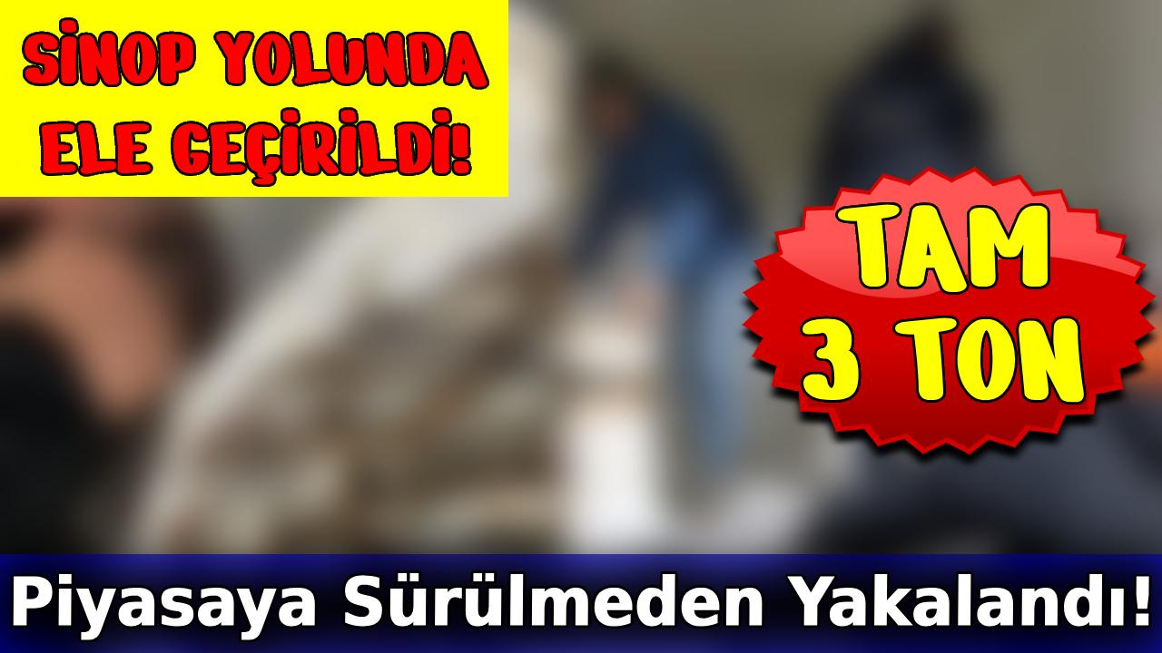 Sinop yolunda kaçak balık avcılığına darbe