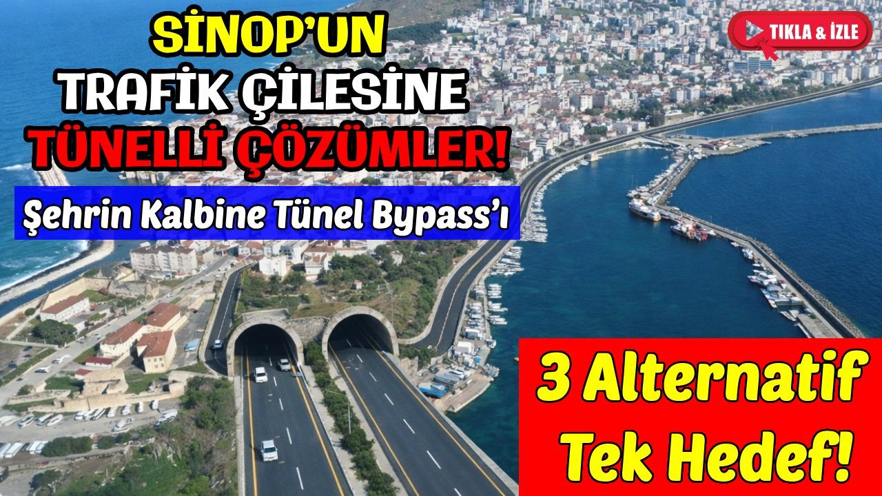 Sinop’a tünelli ulaşım formülü