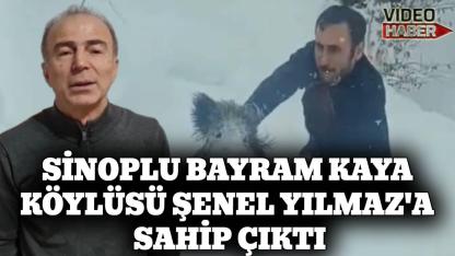 Sinoplu Sanatçı Bayram Kaya’dan yaban domuzu olayına destek