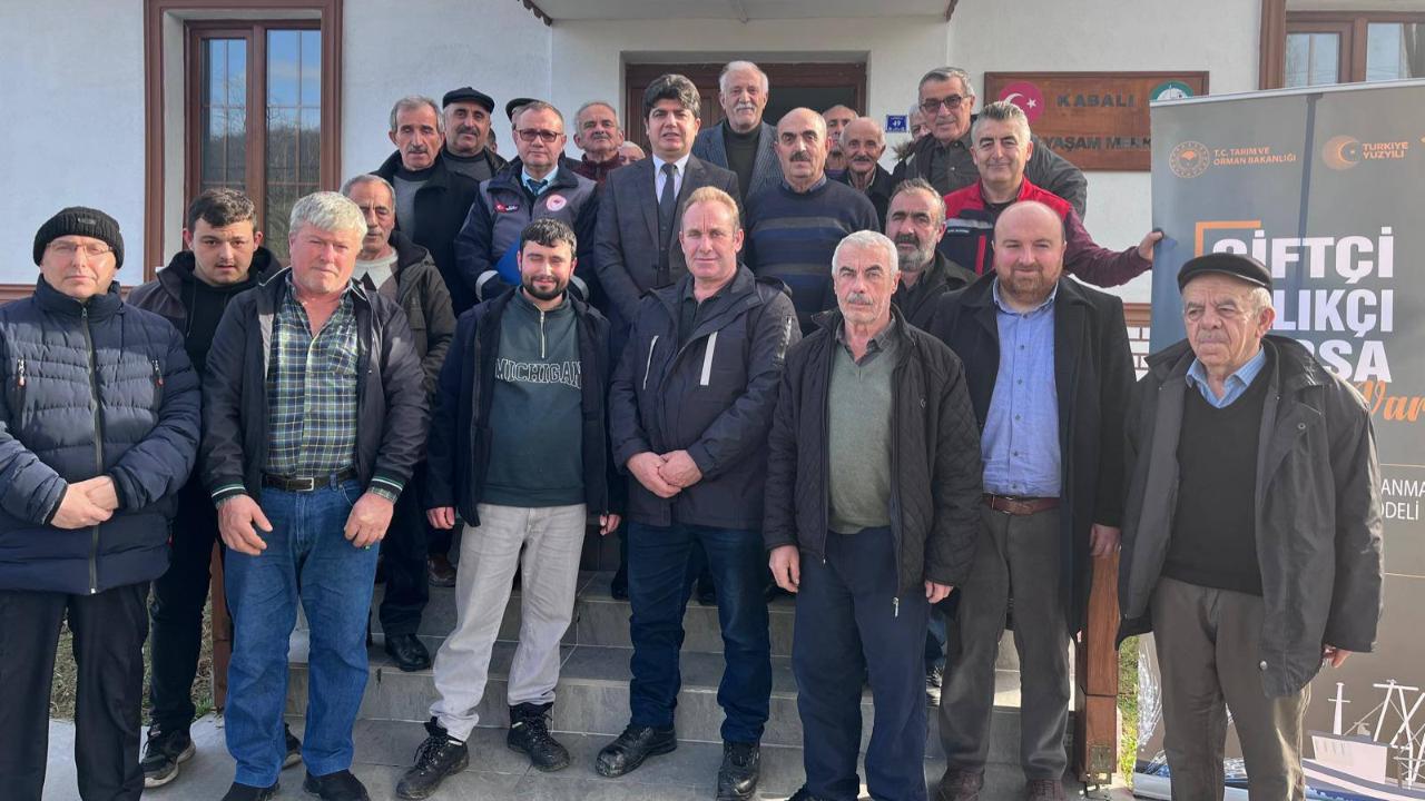 Sinop'ta çiftçiler bilgilendirildi