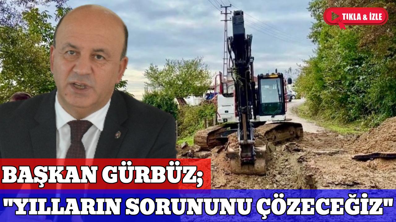 Sinop’ta düşük basınçlı su sorunu tarihe karışıyor