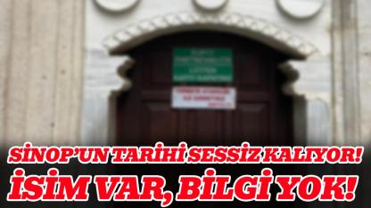 Sinop’ta ecdat yadigarı türbe ilgi bekliyor