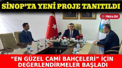 Sinop’ta “En Güzel Cami Bahçeleri” projesi başladı