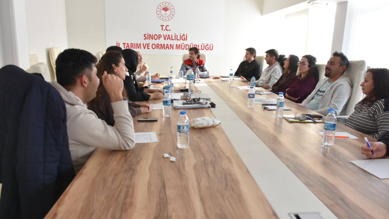 Sinop’ta gıda denetimleri değerlendirildi