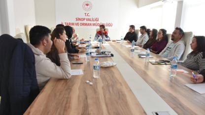 Sinop’ta gıda denetimleri değerlendirildi