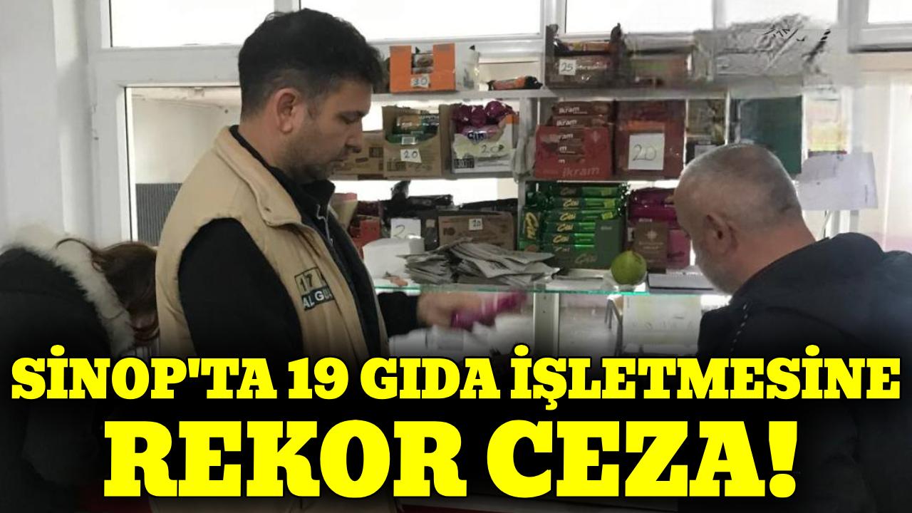 Sinop'ta gıda güvenliği için kararlı mücadele