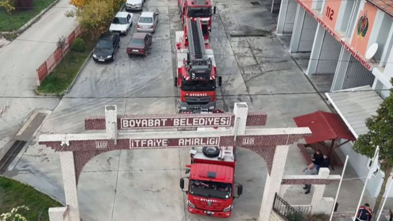 Sinop'ta itfaiye teşkilatına büyük yatırım