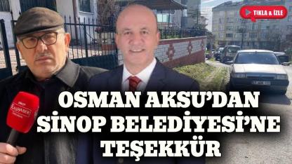 Sinop’ta kaldırımlar temizlendi, teşekkür mesajları geldi