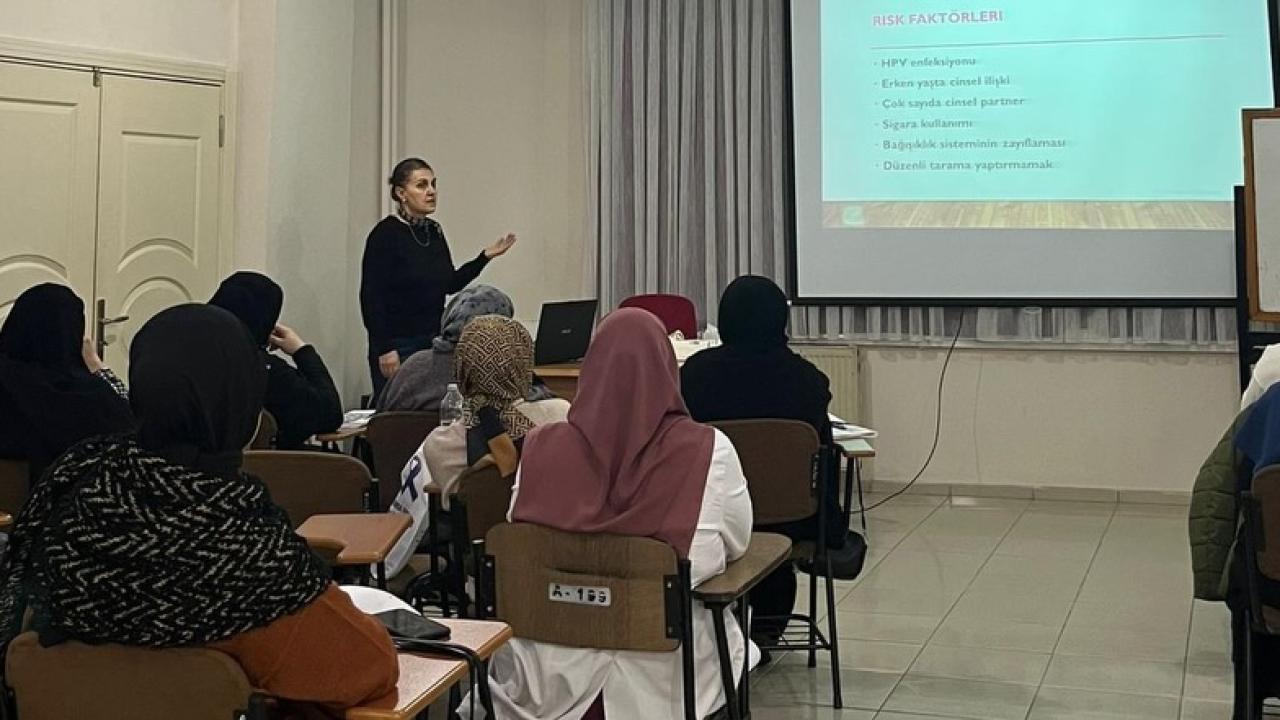 Sinop’ta kanser taramaları için farkındalık etkinliği