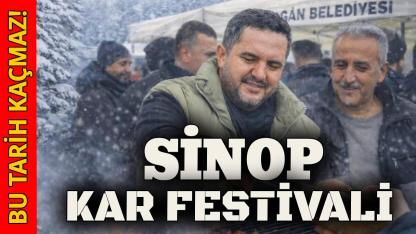 Sinop'ta kar festivali için buluşma çağrısı